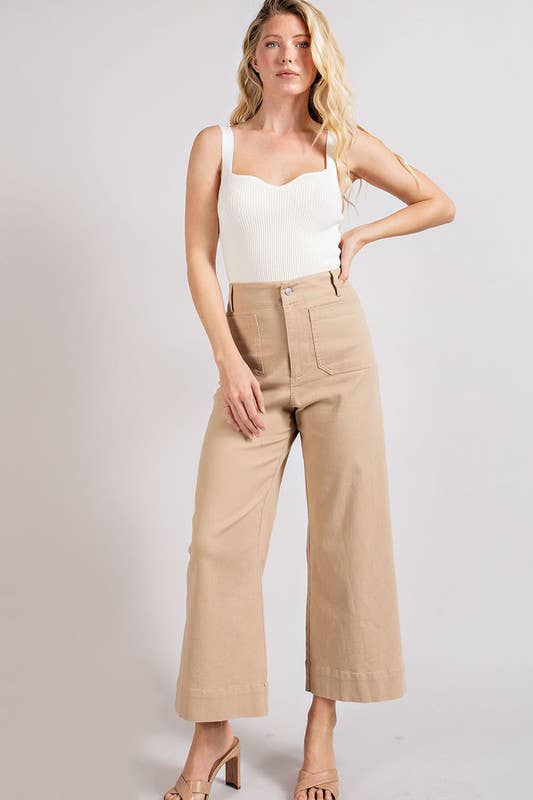 Peace Love Line – Großhandel Hose – Damen – SLH9504 PLUS - PLUS WEICH GEWASCHENE WEITE HOSE22