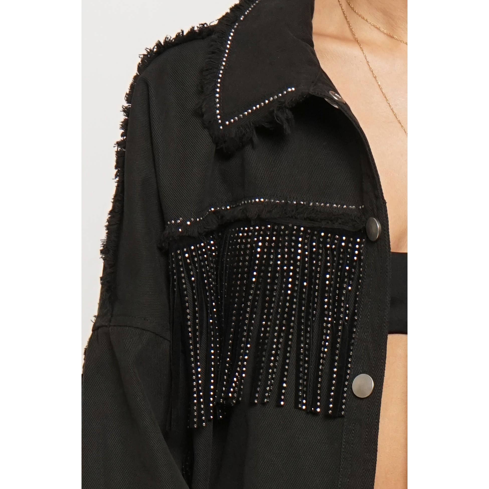 Sans Souci – Engroshandel Denimjakke - Dame – FRYNSET DENIM JAKKE7