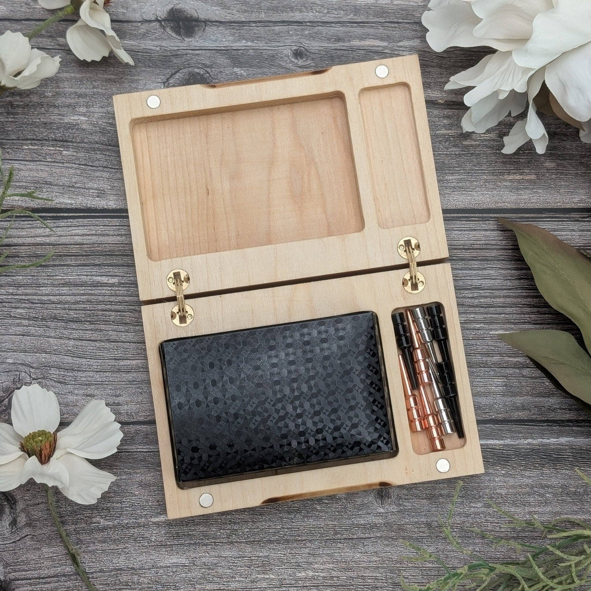 EBONWOOD - Wholesale Card Game - Cribbage Companion: Maple Wooden Playing Card & Peg Box0