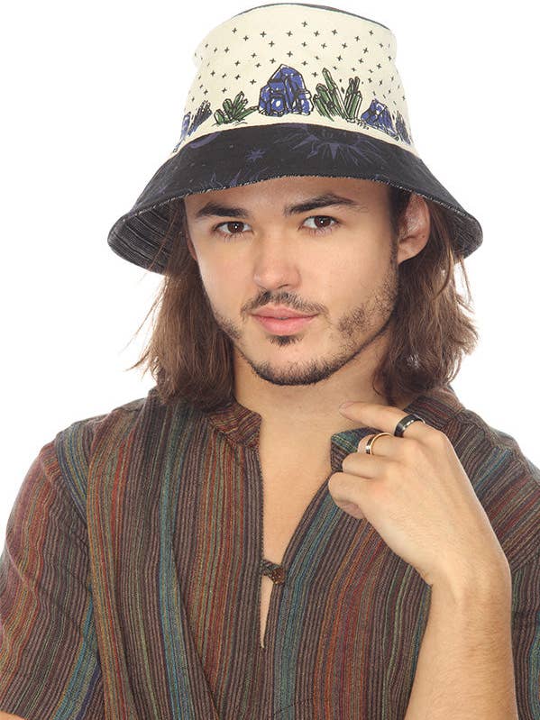Crystals and Stones Bucket Hat for wholesale by Lakhays Collection Inc.