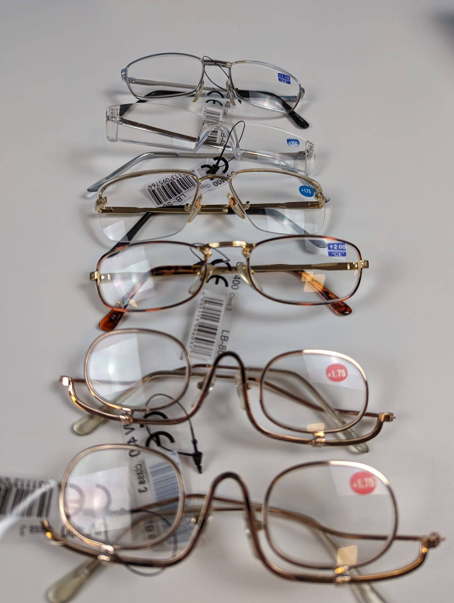 Y2Kglasses - Wholesale Brillen - Uniseks - Leesbrillen Mix / Verschillende sterktes en modellen1