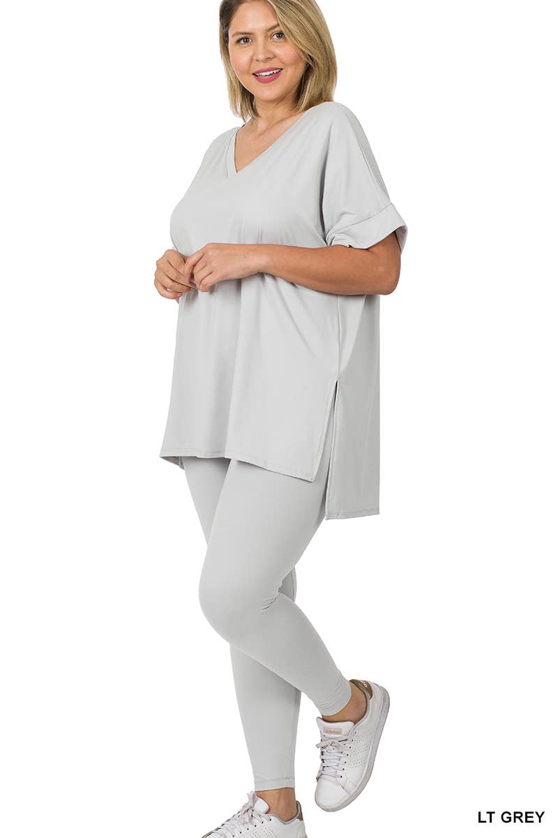 42POPS - Wholesale Lounge Set - Women's - `.Plus Microfiber Lounge Wear 2 Pc Set35