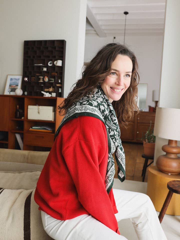 Calcutta Green Adult Scarf for wholesale by SO FAMILY