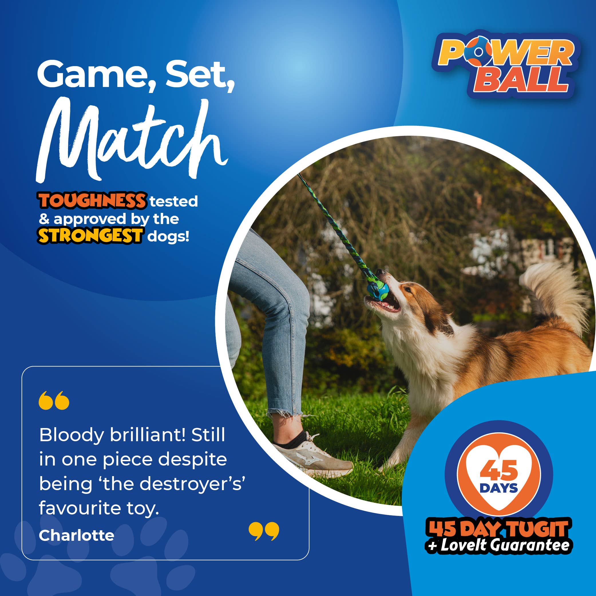 Tug-E-Nuff – wholesale Hundboll - Hund – PowerBall Bungee Dragleksak för Hundar | Tug-E-Nuff5