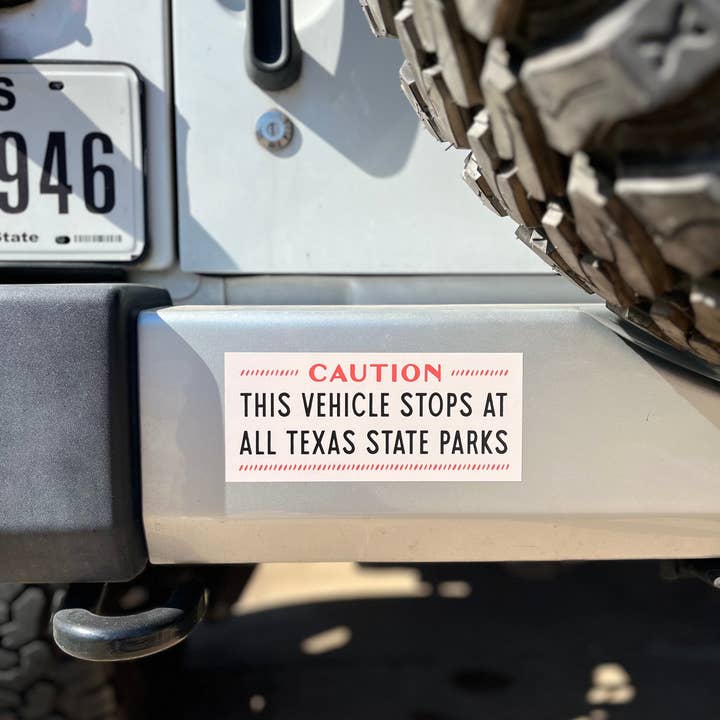Morgan Lacey Hart - Wholesale Sticker - Texas State Park Bumper Stickers