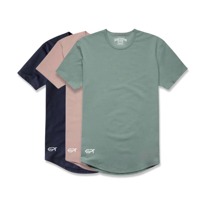 Lot de 3 Lifestyle Drop-Cut pour la vente par Kept Clothing Brand