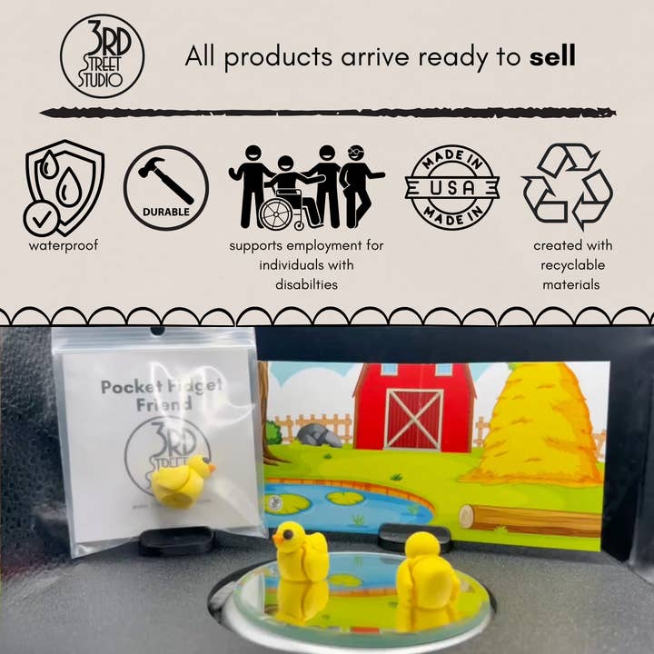 Duck for wholesale by Third St. Studio