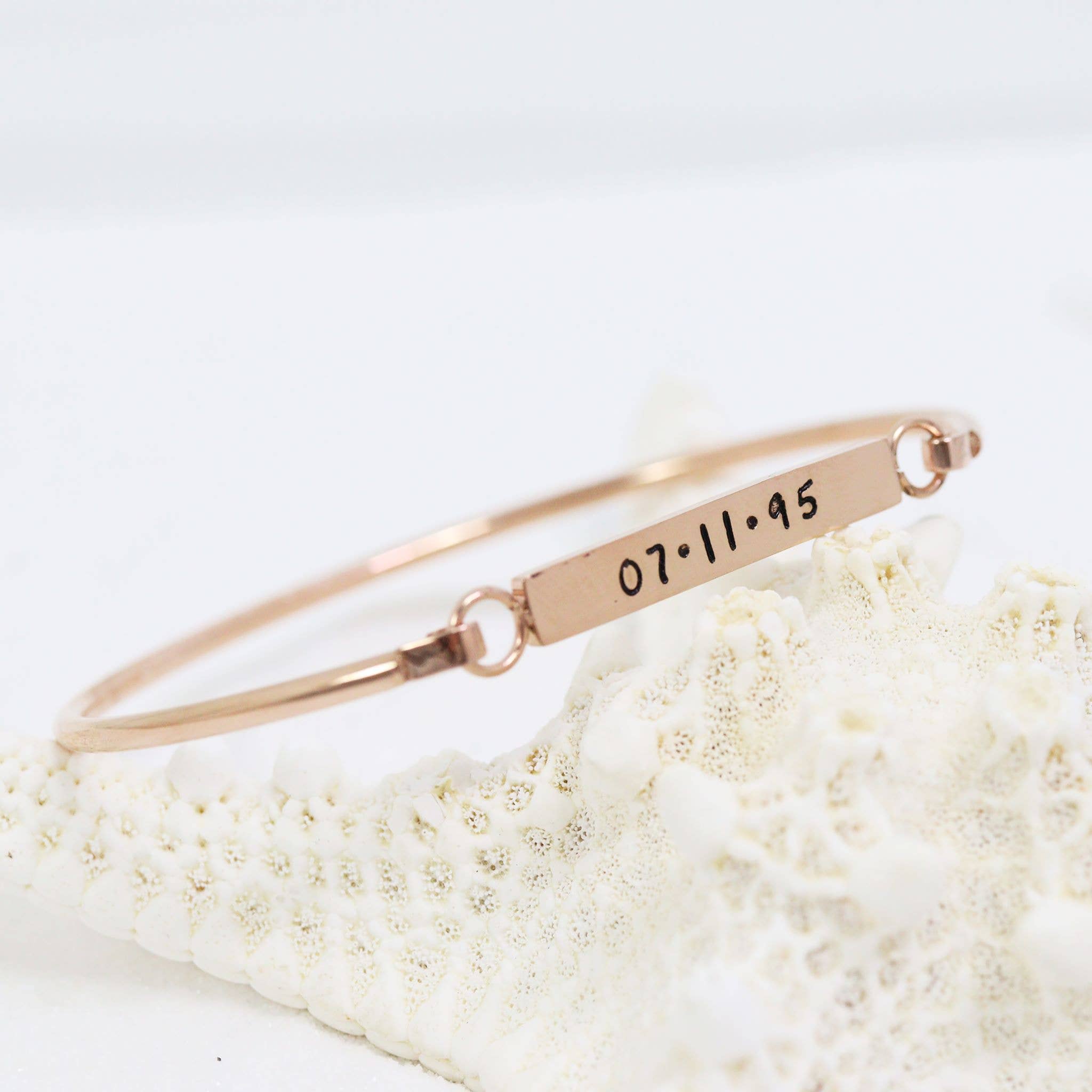 WJW – wholesale Manschettarmband – Armband i rostfritt stål med flat, blank stång3