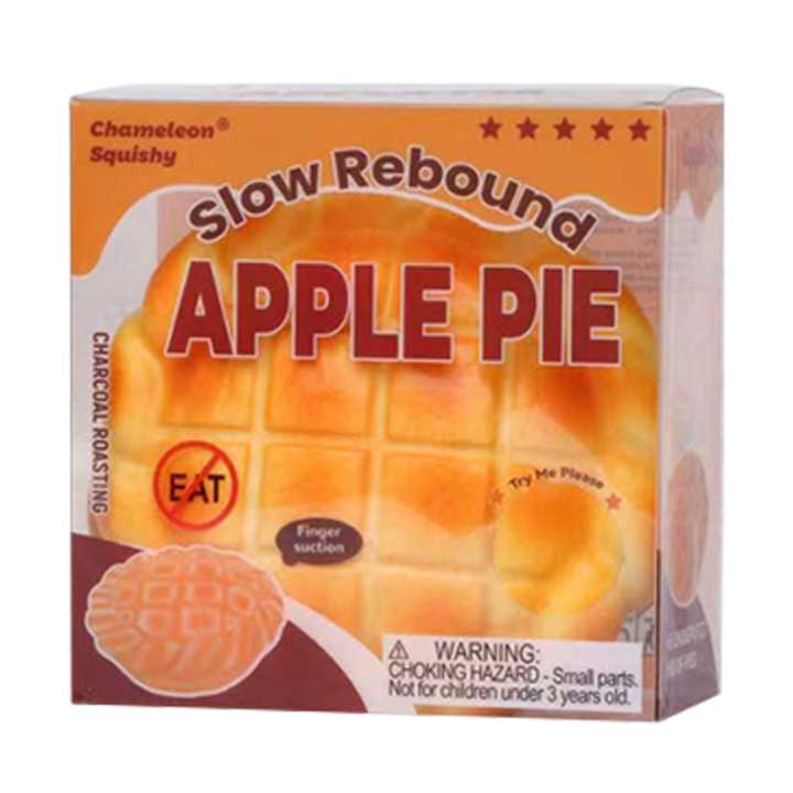 Ultra Squishy Apple Pie – Slow Rising Scented Stress Toy (6-Piece Counter Display) MSUS2 for wholesale by Modek Sports