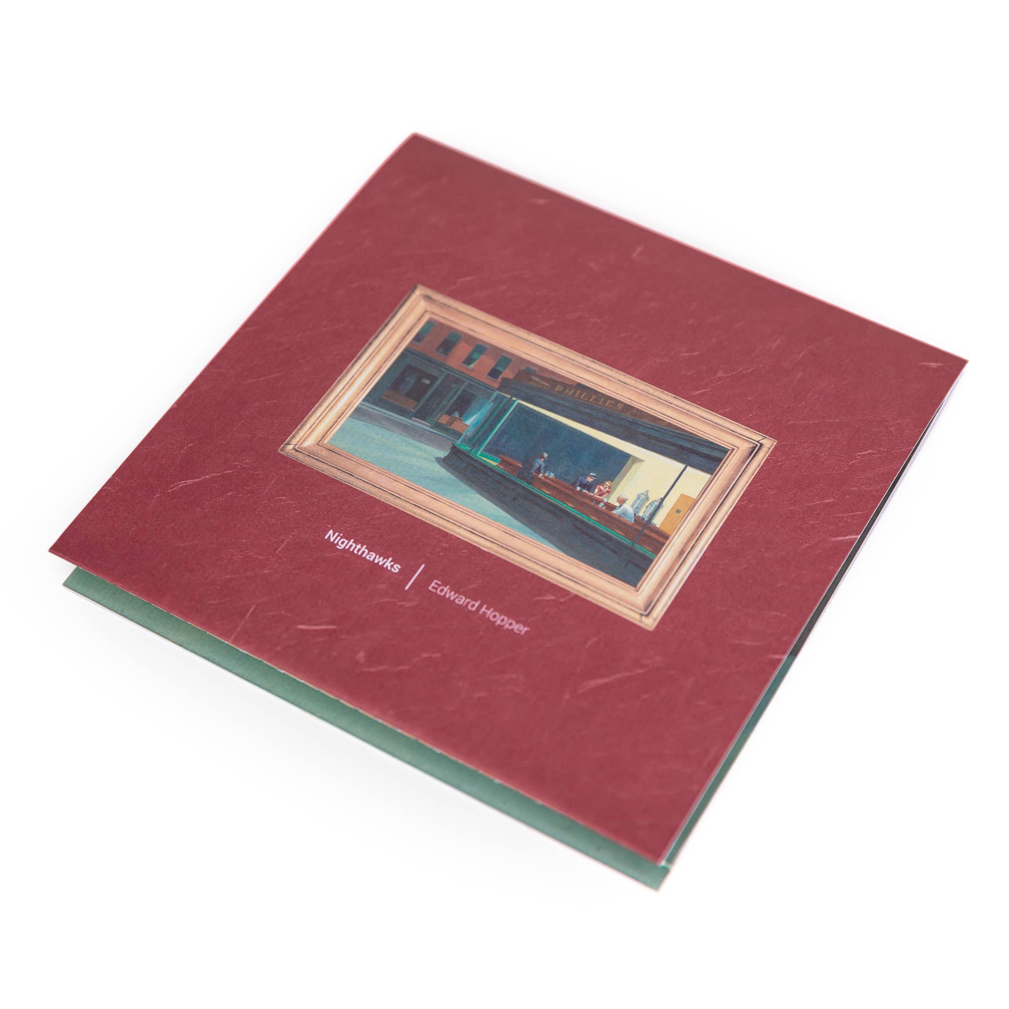 Today is Art Day - Wholesale Everyday Greeting Card - Nighthawks - Hopper - Pop-up Card3