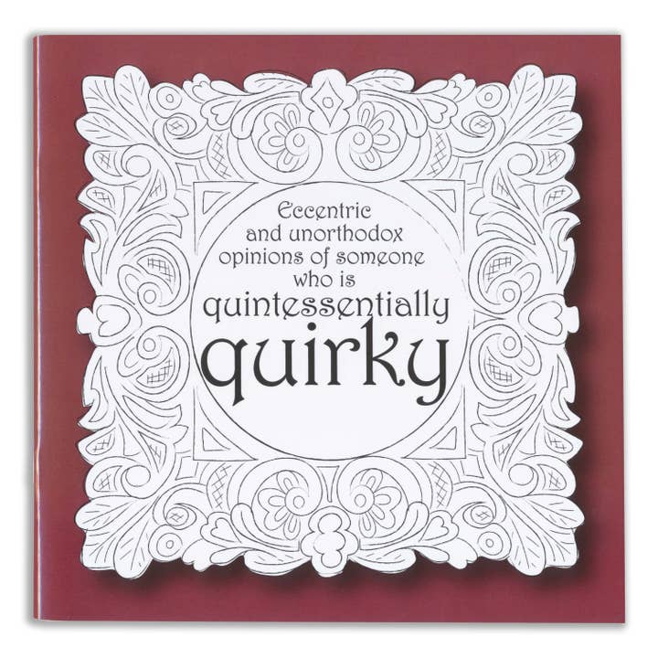 Quintessentially Quirky - Notebook & Pin Badge Set for wholesale by Two Little Boys