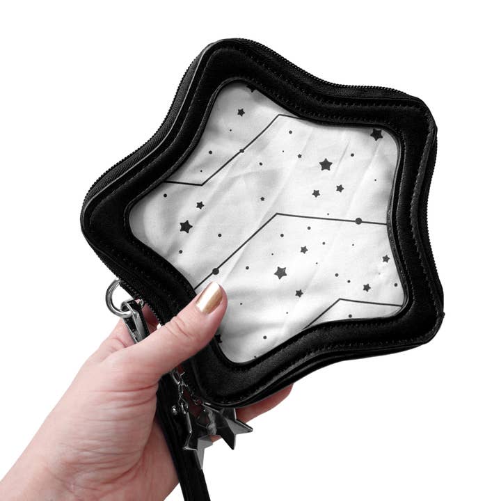 SHOURIMAJO - Wholesale Wristlet - Star Ita-Bag Wristlet (Black)1