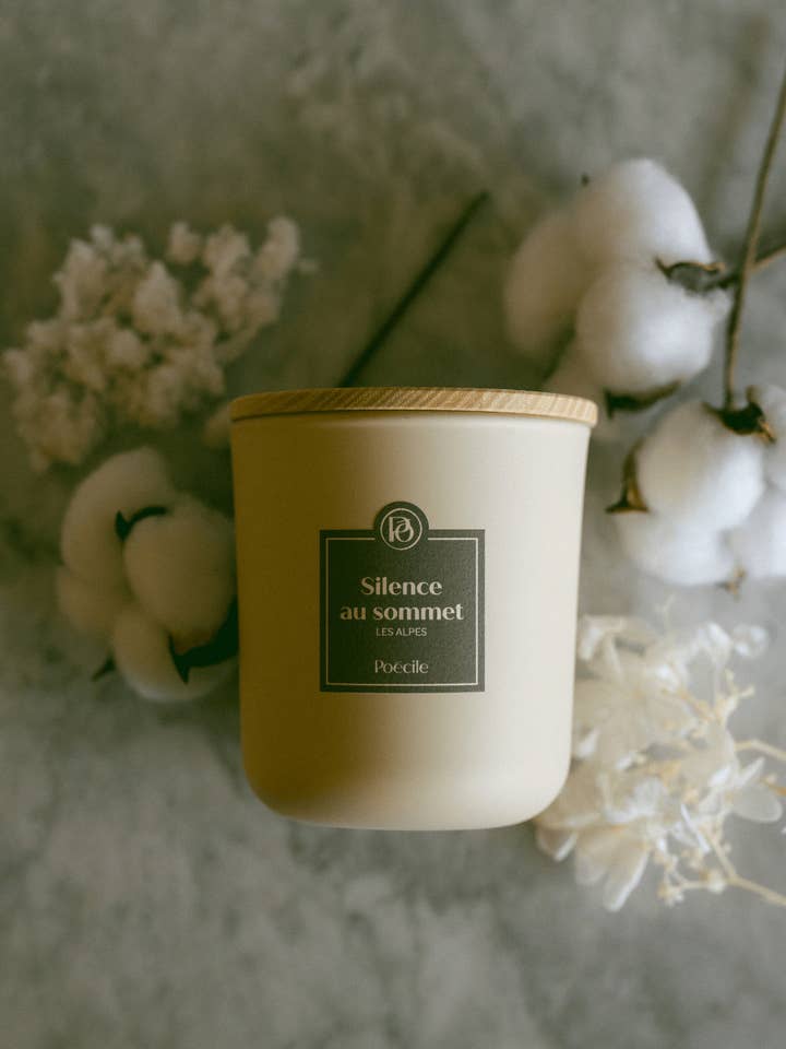 Testeur - Bougie Silence au sommet pour la vente par Poécile