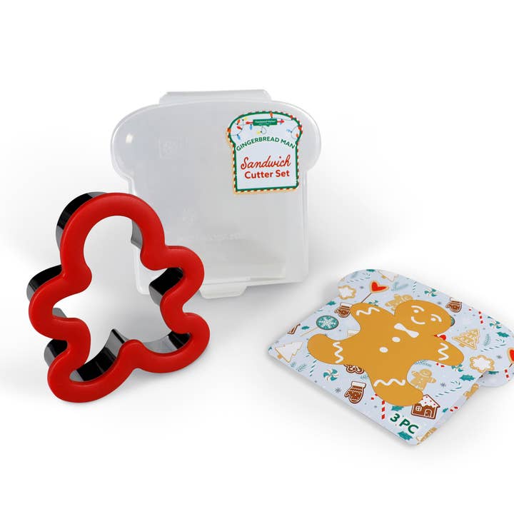 Handstand Kitchen – wholesale Kitchen tool/gadget – Holiday Sandwich Cutter Set PDQ
