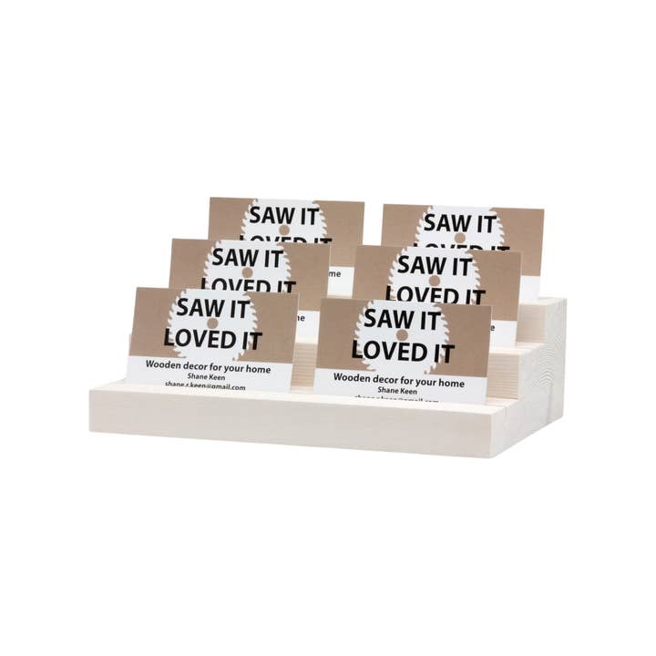 Saw It Loved It - Wholesale Jewelry Stand & Display - 3 Tier Grooved Earring Card Display1