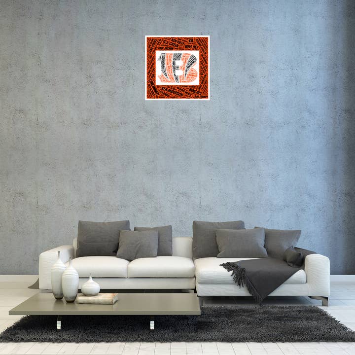 Quotables Geek Custom Designs - Wholesale Poster - Go Bengals!3