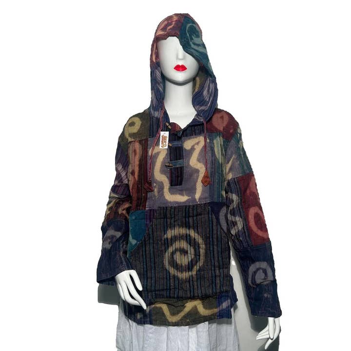 Bleach-Patch-Hoodie (ST-HOOD-MA-2202) für den Großhandel von Shop Therapy