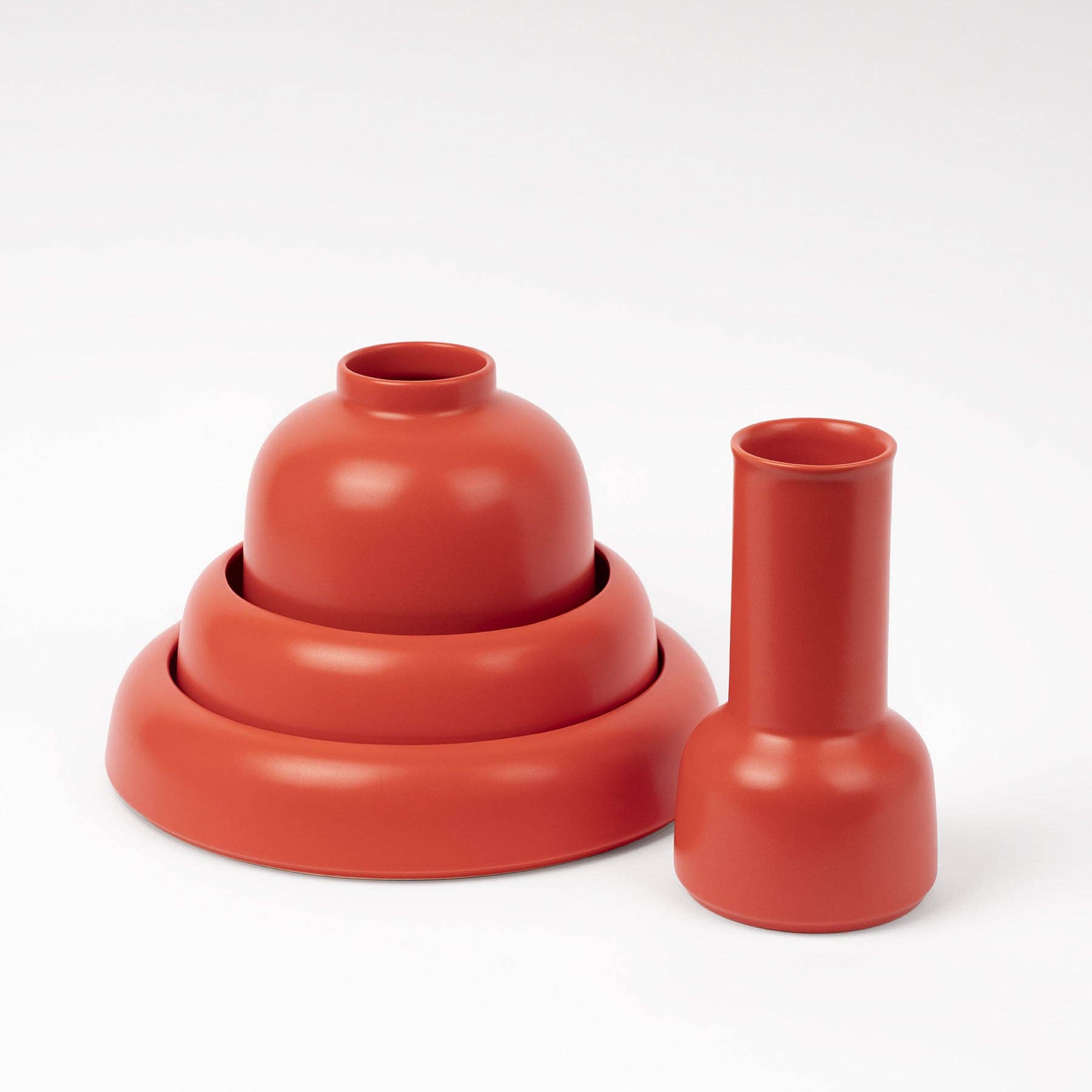 raawii - Vente Assiettes/plats/bols de décoration - Bol Omar Sosa - Omar - grand modèle - corail intense4