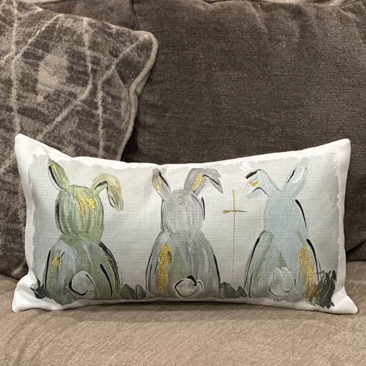 GA Neutral Bunny Trio Lumbar för wholesale av Southern Cotton Mill