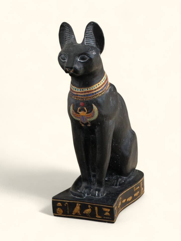 Egyptian Bastet Cat Statue for wholesale by Buddha Groove