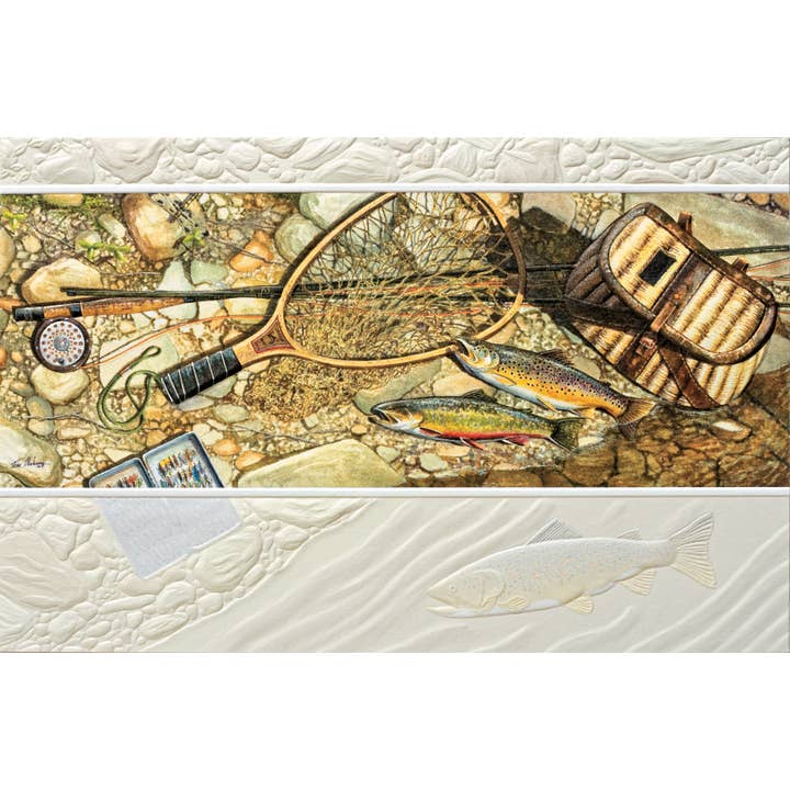 Fishing Gear - Deluxe for wholesale by Pumpernickel Press