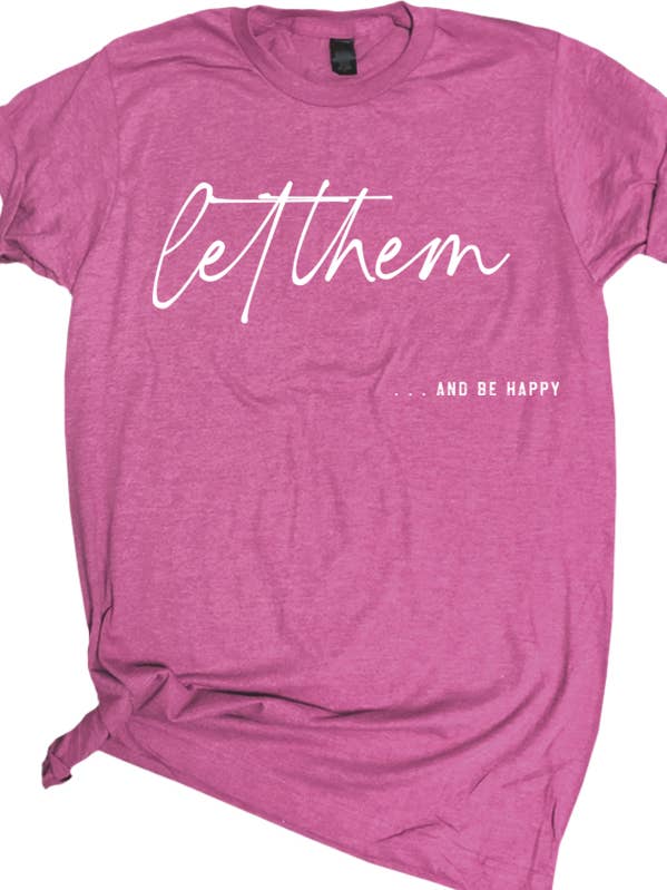 Laissez-les et soyez heureux Tee pour la vente par NV Brands