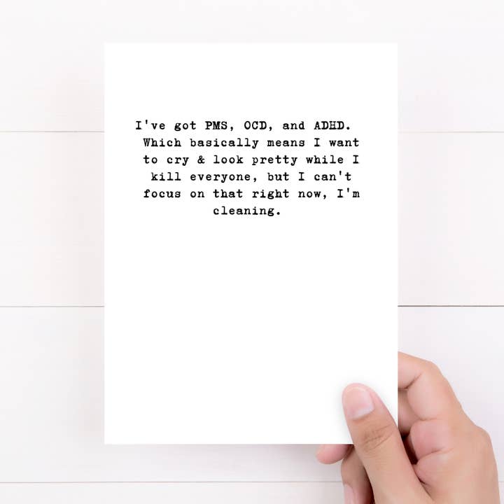 PMS, OCD, ADHD för wholesale av LNZ Custom Design