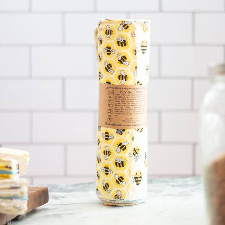 20 bier vaskbare papirhåndklæder, papirhåndklæder uden affald for engroshandel hos Stella & Sol Sustainables