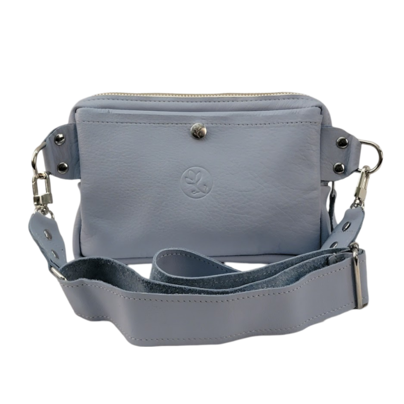 Beaudin – wholesale Midjeväska - Dam – Bella bältesväska i chambrayläder | Återvunnen GG2