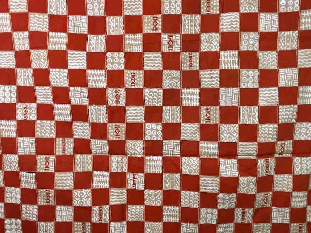 The Niger Bend - Wholesale Tapestry/textile - XL Fulani Peulh African Colorful Mudcloth Textile | 92 x 52"6