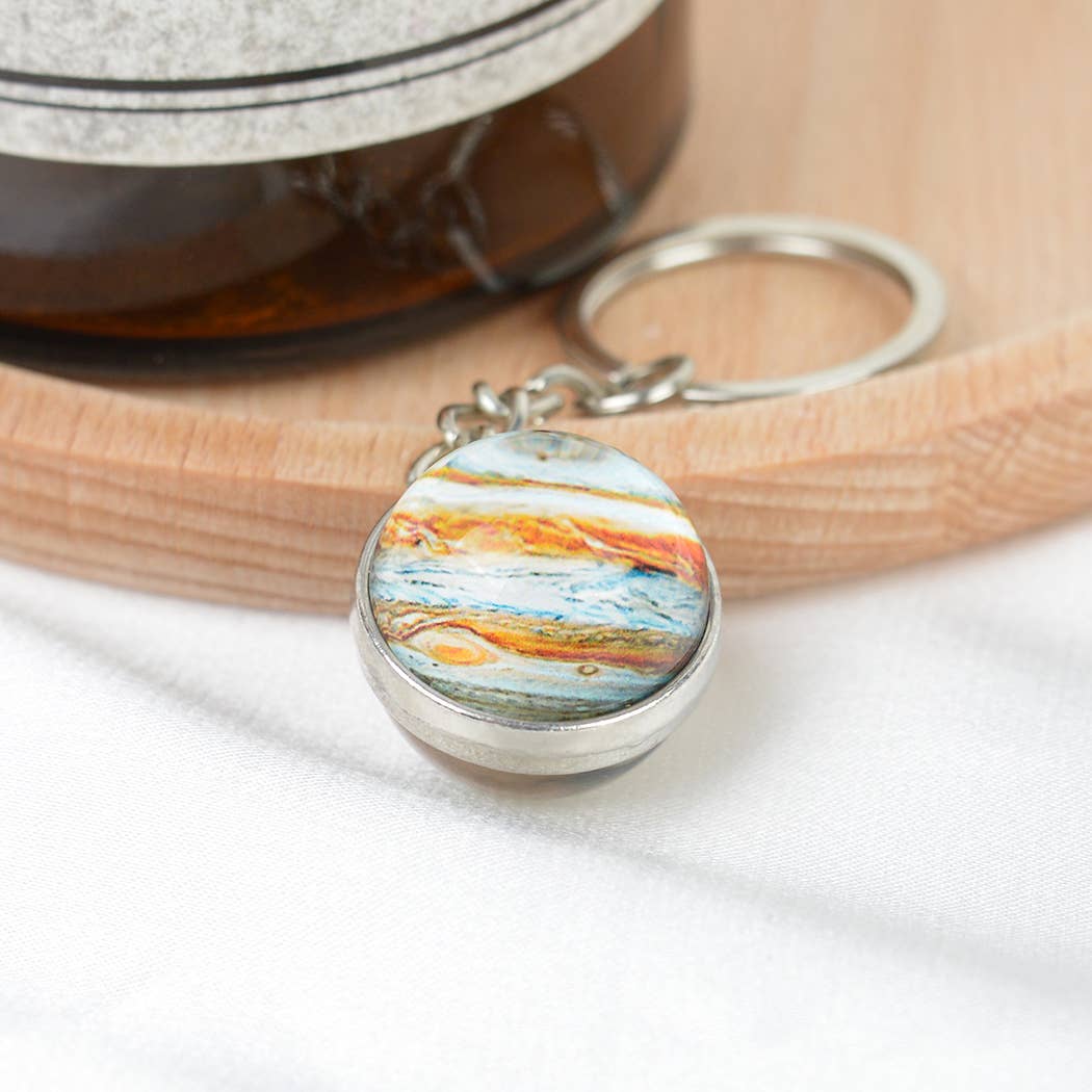 SoapElenGlen - Wholesale Keychain - Unisex - Moon & Earth Keychain, Planets Keychain2