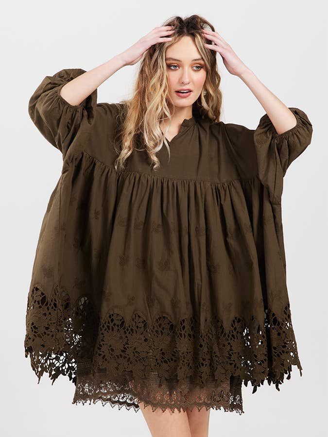 Miss Rose Sister Violet - Wholesale Dress - Women's - WOMEN'S - French Smock