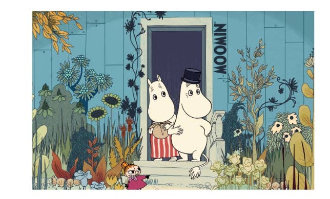 K-Wonderland - Wholesale Throw Blanket - Moomin Illust Warm Cozy Throw Mini Blanket8