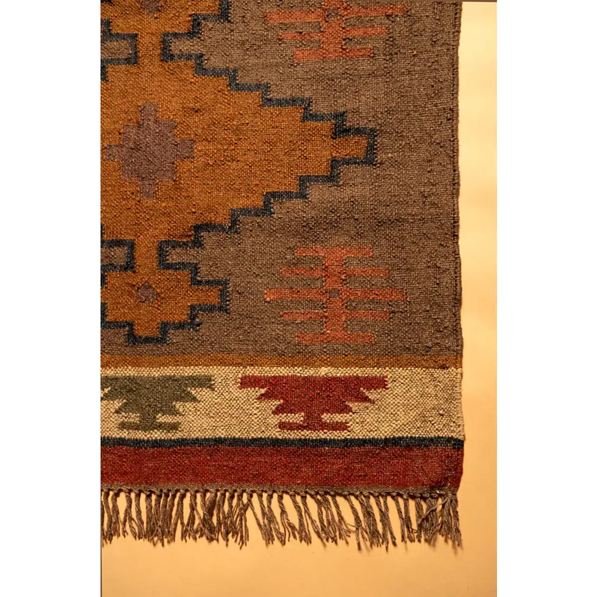 B A O B A B - Maison - Vendita all'ingrosso Tappeto - Tappeto Kilim Ottomano Lana e Juta motivo Cairo1