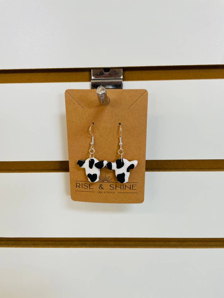 Cow head dangles for wholesale by Rise and Shine Creations