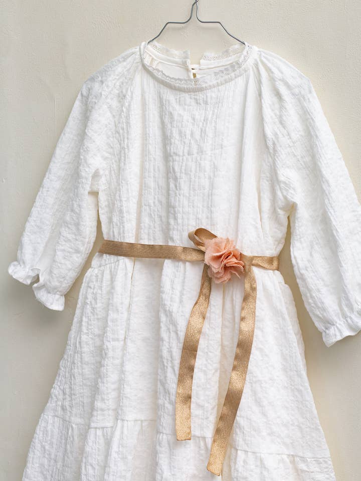 Isolda Dress White for wholesale on Faire3