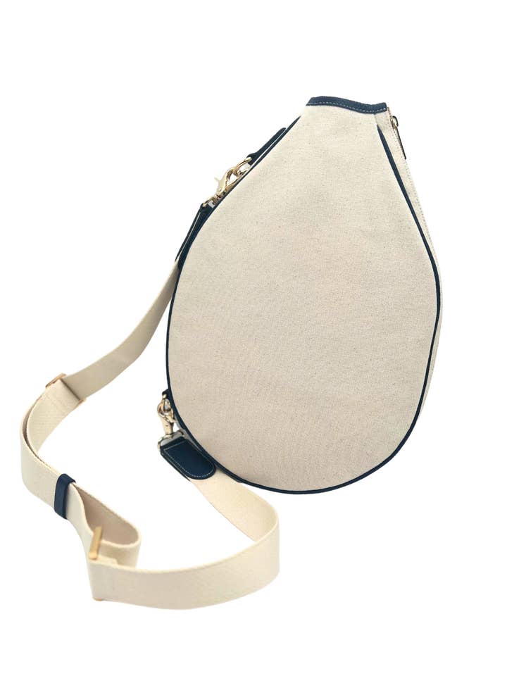 The Tutu: Canvas/Navy Leather for wholesale by Up Down Sport