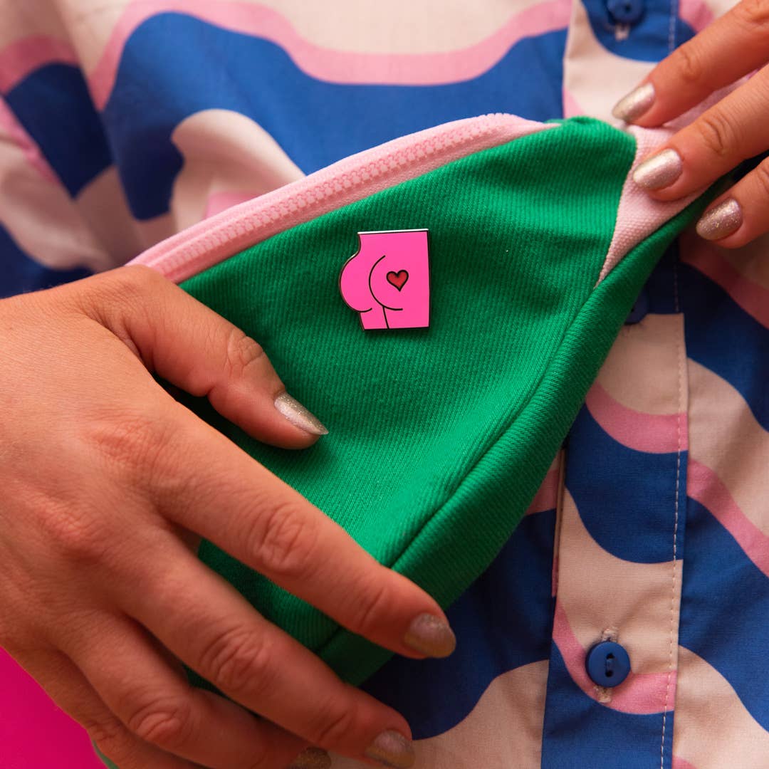 Redy. – wholesale Lapel pin/button – Cheeks Enamel Pin - Cutiez Collection5