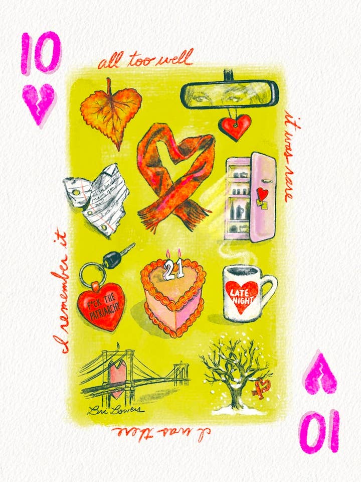 All Too Well print for wholesale by Bri Bowers