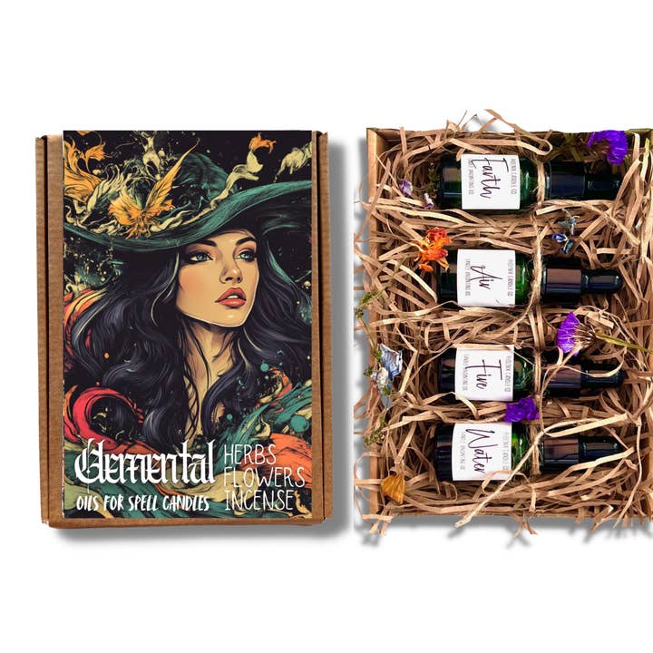 Elemental Anointing Oil Set for wholesale by Phoenix Candle Company