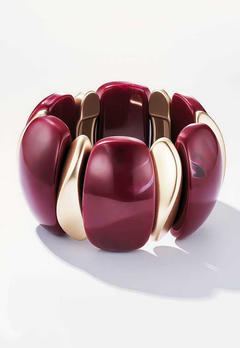 BYREN | ÉLINE L'ATELIER - Wholesale Wristlet - Resin bracelet 3WY015