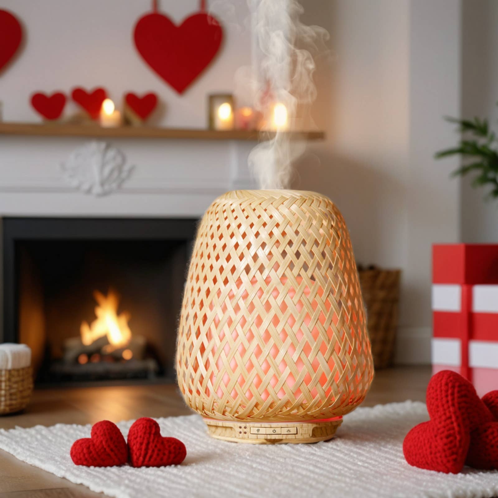 Zen'Arôme - Vente Diffuseur électronique - Diffuseur Huile Essentielle en Bambou Naturel Tressé Olaki6