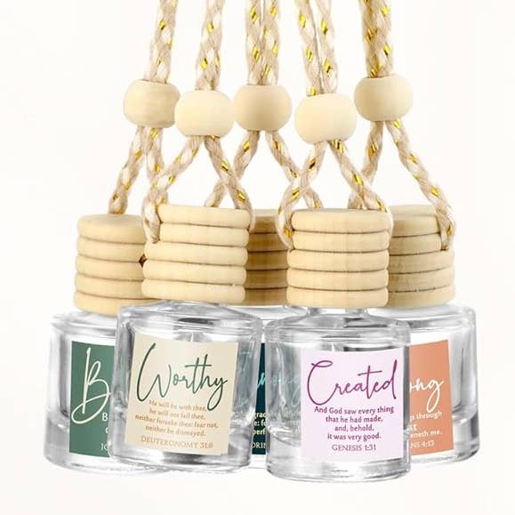 Cross and Crowns - Wholesale Car Freshener - Unisex - Christian car air diffuser bottles1