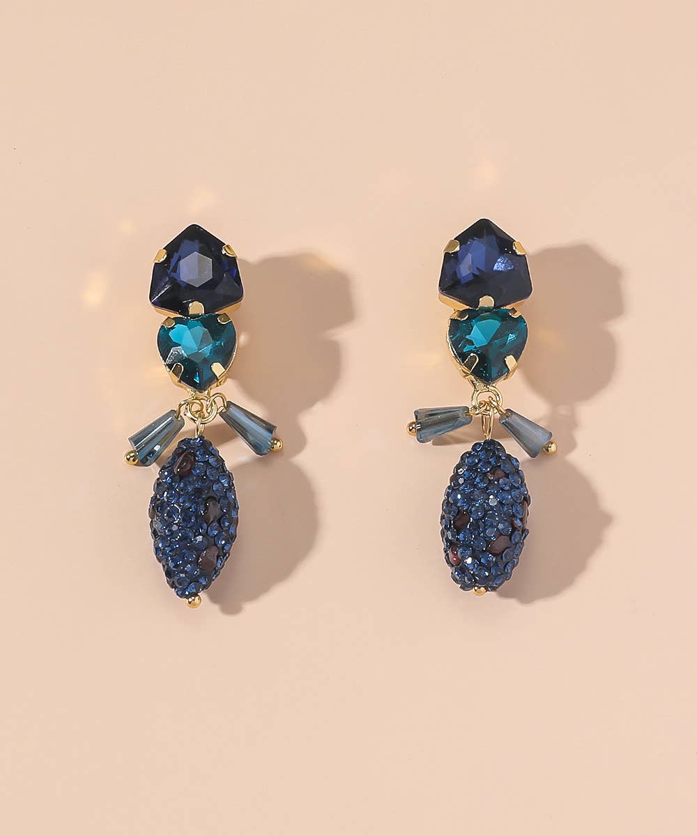 Blossom bijoux – Großhandel Ohrclip – 25AHBOL002 Clip-Ohrringe aus Goldmetall0