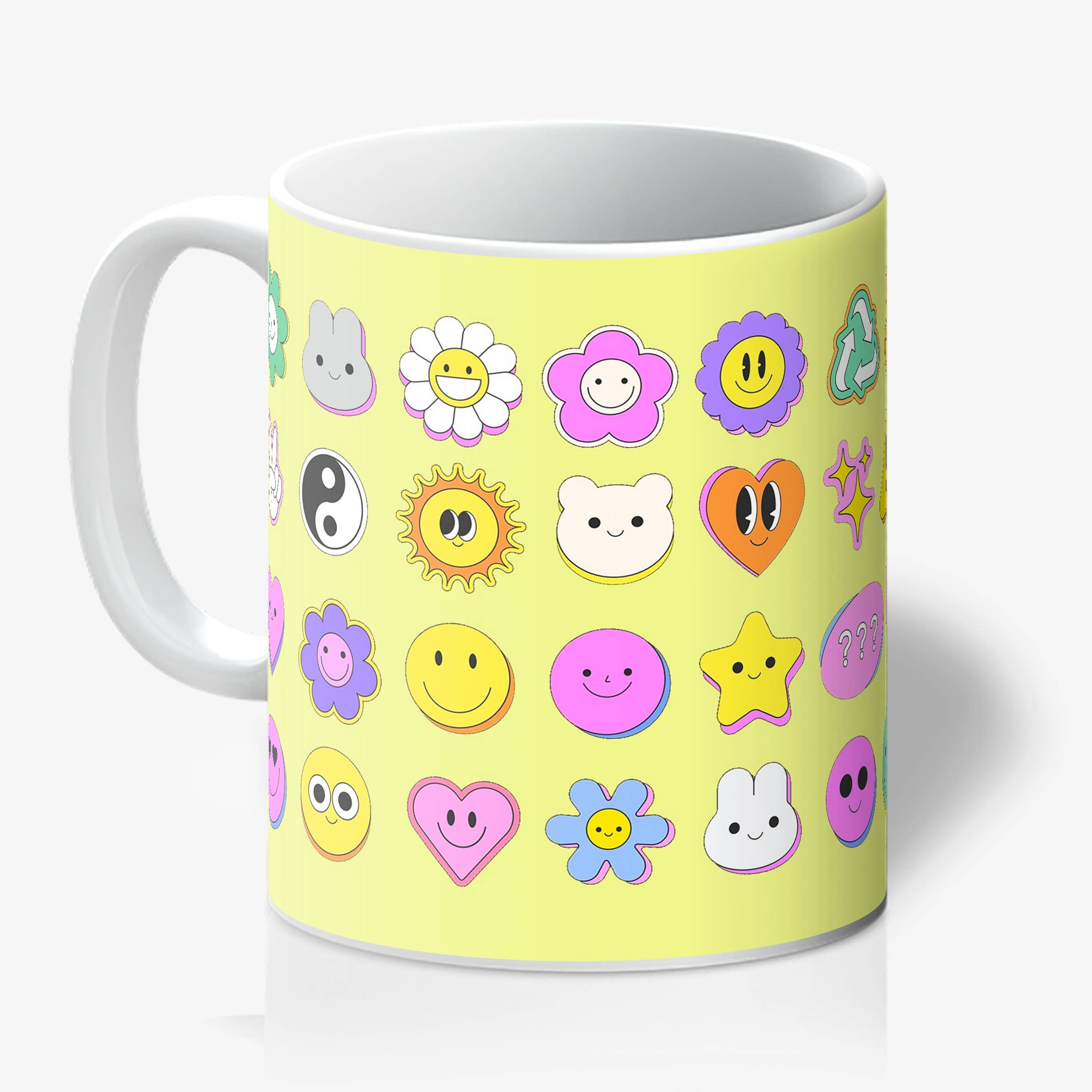 Love Frankie - Wholesale Coffee Mug - Q-Tea Mugs. Cute Kawaii Mugs - 3 Colours Available 0