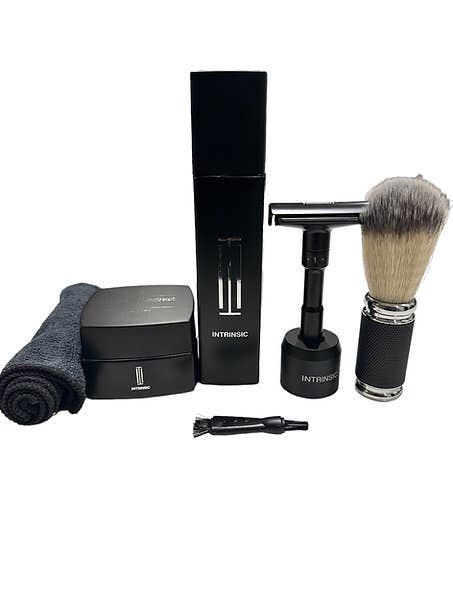 Kenso Shaving Kit/Black for wholesale by Intrinsic Shaving