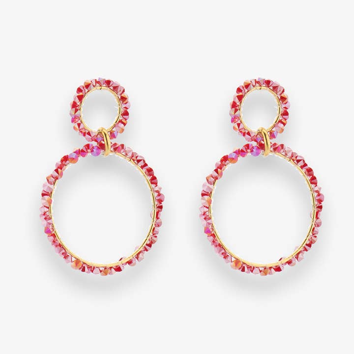 Røde Sela øreringe for engroshandel hos Liet&Joliet