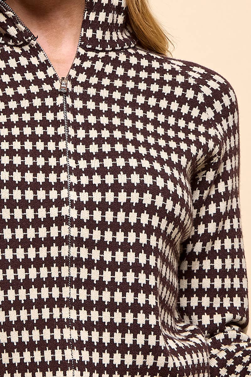 Cezele – Engroshandel Pullover - Dame – Trøje med lynlås 9