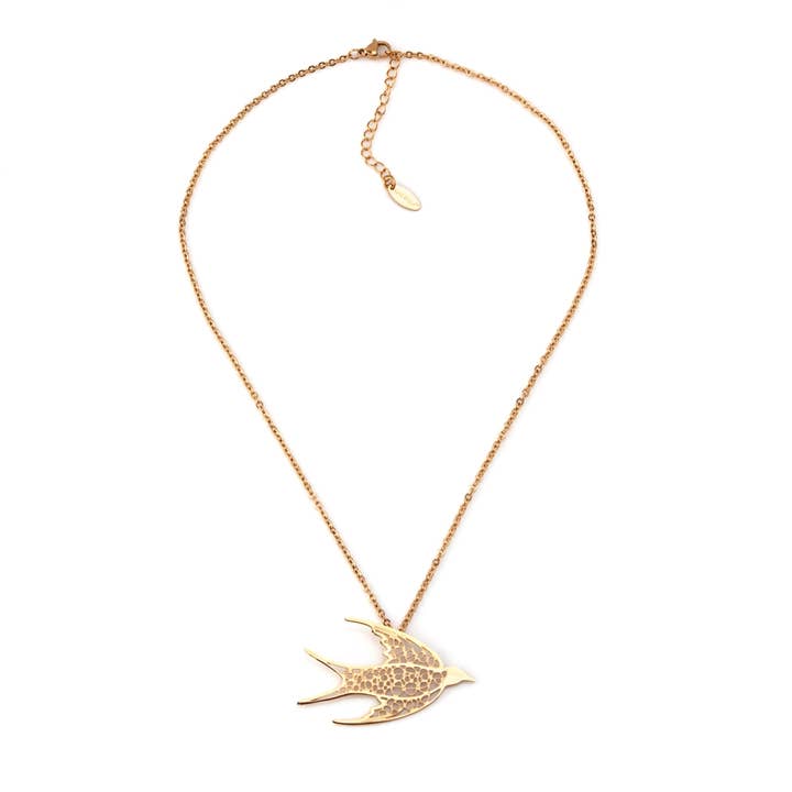 Steel Necklace GKN2301051 for wholesale by Shebiju