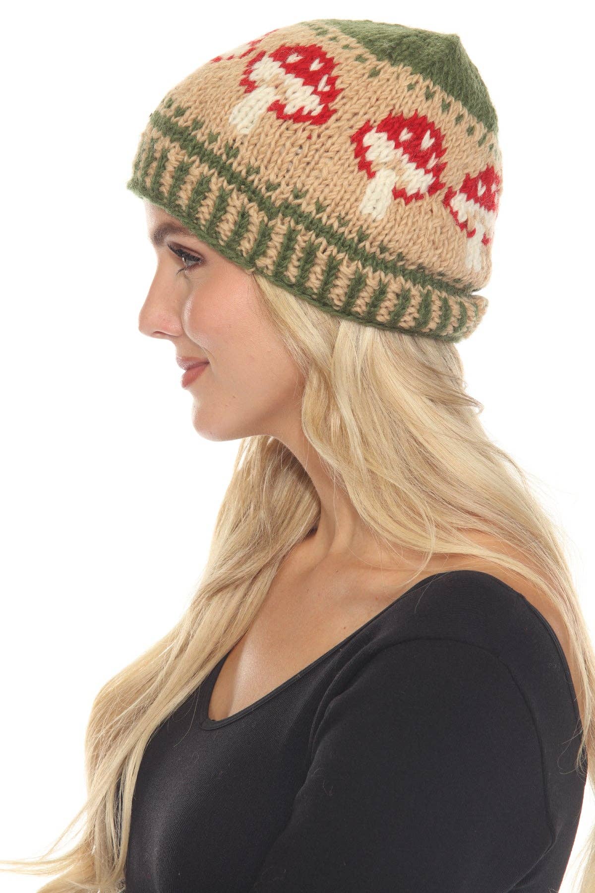 Lakhays Collection Inc. – Gorro - Unissexo por atacado – Gorro Silvestre Cogumelo Slouchy6